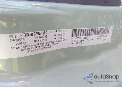 2015 Fiat 500 1957 Edition from USA, damaged, VIN 3C3CFFCR2FT555864